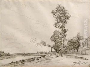 Bords De Seine by Johan Barthold Jongkind