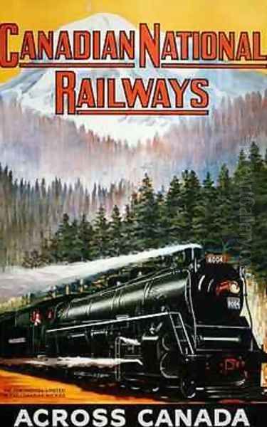 Canadian National Railways Poster 1924 - view 1