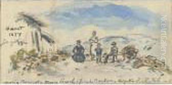 Marie Bonnat, Marie Gravel, Joseph Barbier, Auguste Rabatel - view 1