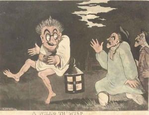 A Willo th' Wisp by Richard Newton