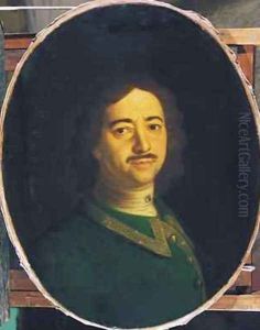 Portrait of Peter the Great 1672-1725 by Ivan Nikitich Nikitin