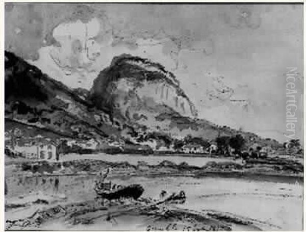 Le Saint Eynard Vu De L'ile Verte. - view 1