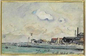 Honfleur by Johan Barthold Jongkind