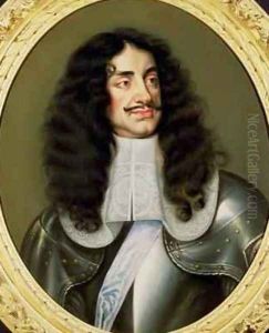 Portrait of Charles II 1630-85 by Pieter Nason
