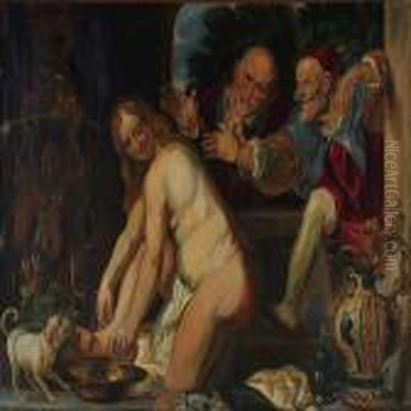 Susanna And The Elders - view 1