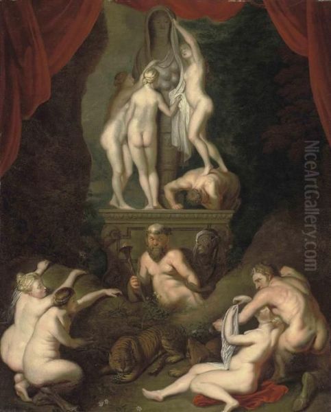 Nature Adorned By The Three Graces - view 1
