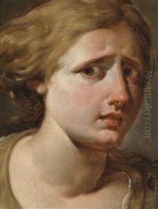 A Saint by Jacob Jordaens