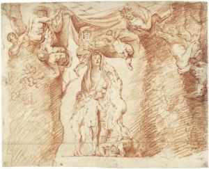 Die Huldigung Der Ceres by Jacob Jordaens