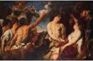 Meleagro E Atalanta by Jacob Jordaens