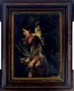 A Young Man Carrying Meat And Poultry