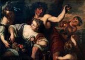 Bacchalnal by Jacob Jordaens