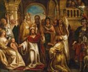 Kronungszeremonie by Jacob Jordaens