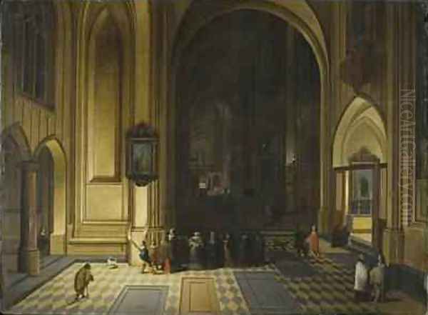 Interior of a Cathedral - view 1