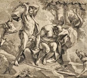 Mercury Slaying Argus by Jacob Jordaens