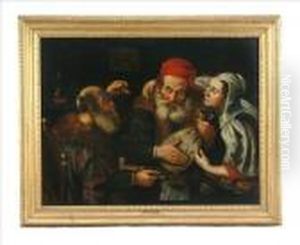 The Misers by Jacob Jordaens