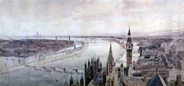Panorama of London - view 1