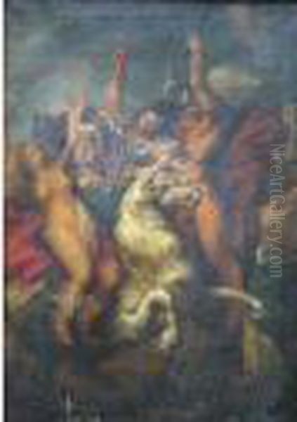The Rape Of The Sabine Women - view 1
