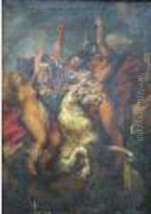 The Rape Of The Sabine Women by Jacob Jordaens