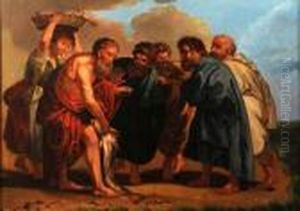Saintpeter Finding The Tribute Money by Jacob Jordaens