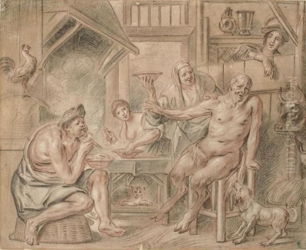 The Satyr And The Peasant - view 1