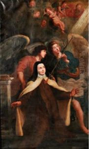 The Vision Of St. Theresa by Jacob Jordaens