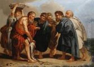 Saint Peter Finding The Tribute Money by Jacob Jordaens