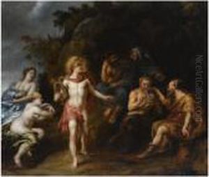 The Musical Contest Of Apollo And Pan by Jacob Jordaens