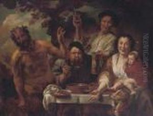 The Satyr And The Peasant by Jacob Jordaens