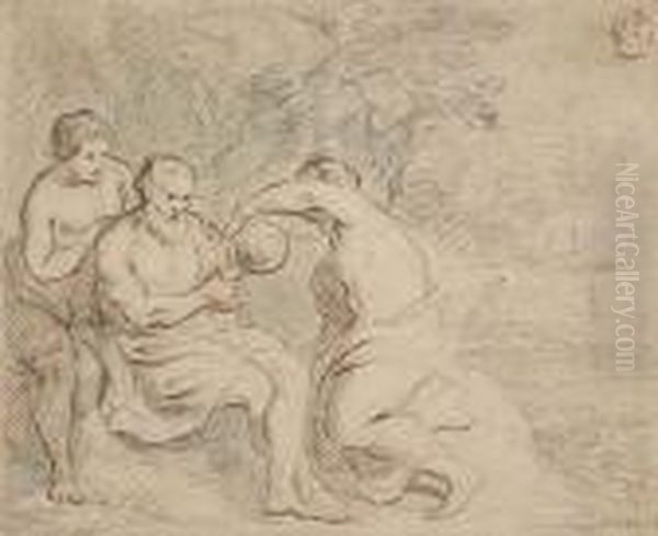 Lot And His Daughters - view 1