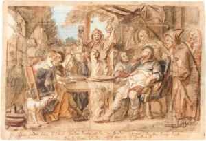 A Merry Company (an Allegory Of Integrity)