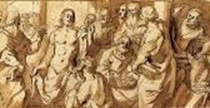The Incredulity Of Saint Thomas by Jacob Jordaens