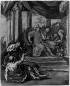 Dives And Lazarus by Jacob Jordaens
