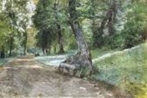 Sentiero Nel Parco by Pio Joris