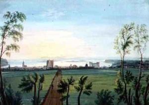 A View of Schwerin Morning by C.H. Nipperdey