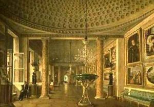 The Picture Gallery in the Stroganov Palace St Petersburg 1832 by Nikolai Stepanovich Nikitin