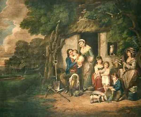 Saturday Evening 1795 - view 1