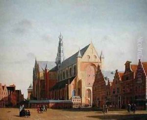 St Bavos Church and the Groote Market