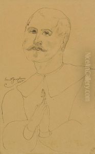 Bedjande Man by Ernst Josephson