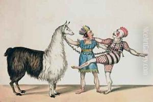 Grimaldi and the Alpaca in the Popular Pantomime of the Red Dwarf Grimaldi and the Alpaca in the Popular Pantomime of the Red Dwarf