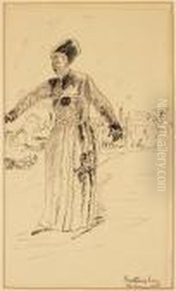 Lady In Ancient Outfit - view 1