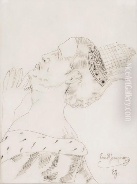 Praying Queen - view 1