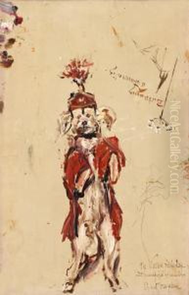 Dog / Sketch For "ett Resande Teatersallskap" - view 1