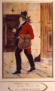 London Postman of 1830 1897 by W. Nunn