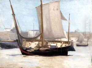 Beached Boats by William Edward Norton