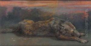 signed with initials and dated lower left JTN '92 by John Trivett Nettleship