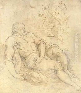 Jacob's Dream by Palma Vecchio (Jacopo Negretti)