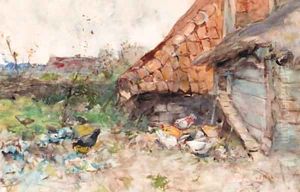 The chicken run by Willem Van Der Nat