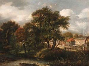 View between Gravesend and Northfleet by Patrick Nasymth