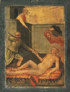 The Martyrdom of Saint Lawrence by Lorenzo di Niccolo
