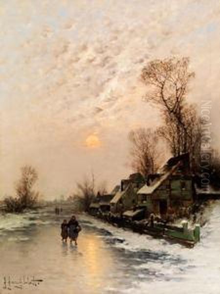 Winterabend Am Niederrhein - view 1